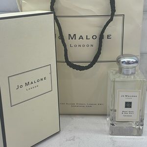 Jo Malone Wood Sage & Sea salt cologne 3.4oz New in Box with Bag